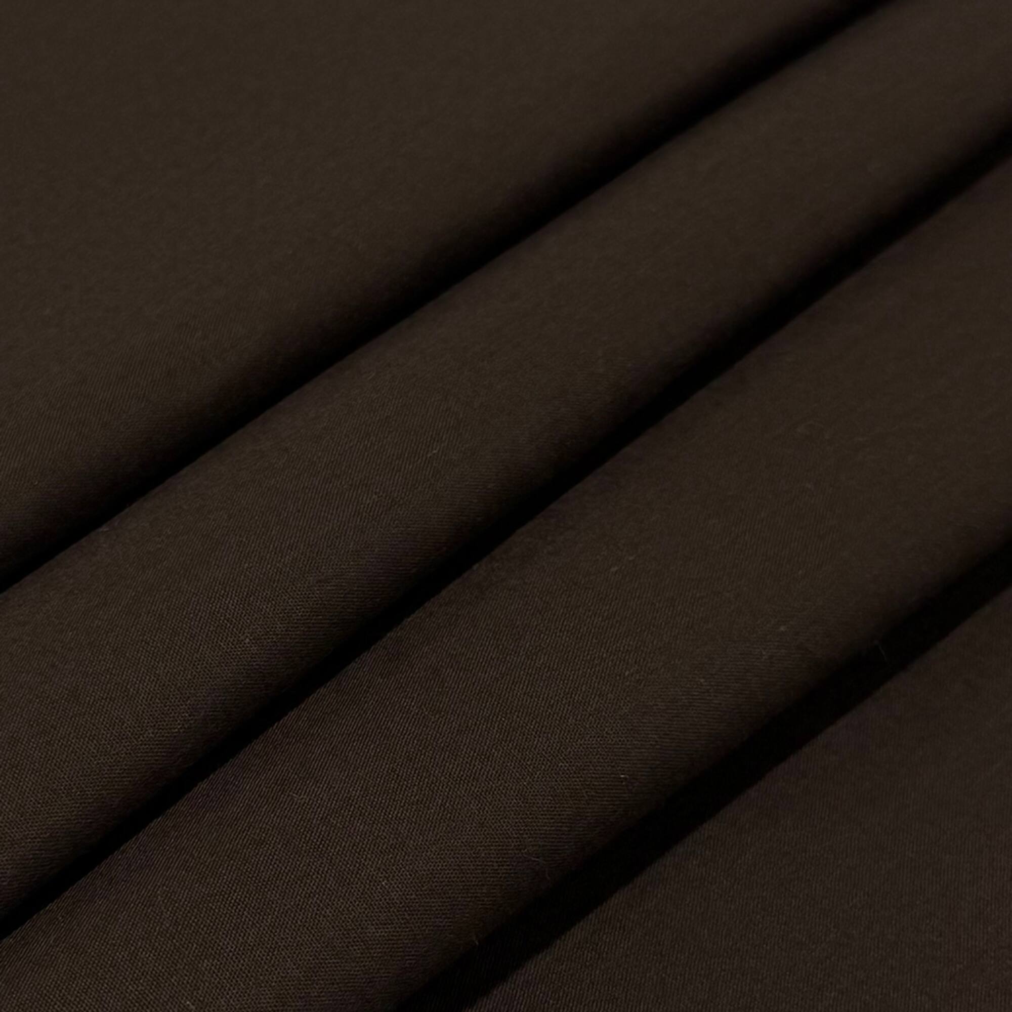 Feldman Brown Broadcloth Fabric